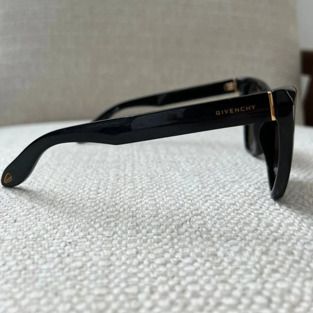Givenchy Black Cat Eye Sunglasses - Picture 5 of 8